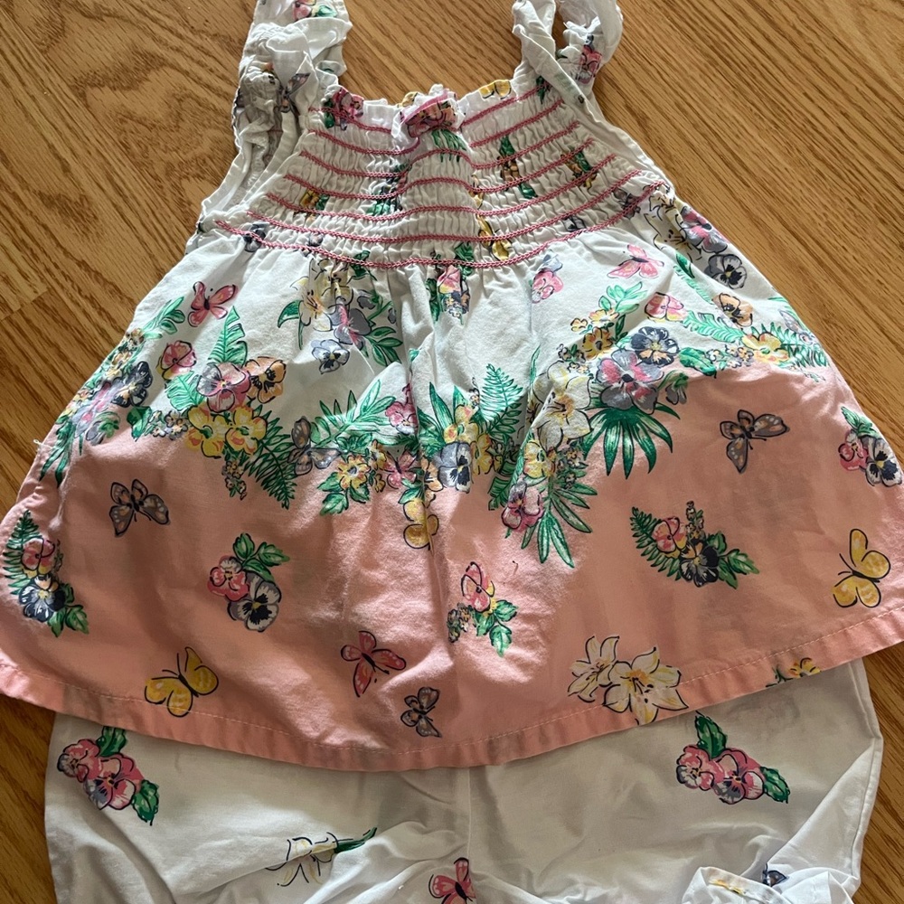 Tank with diaper cover set